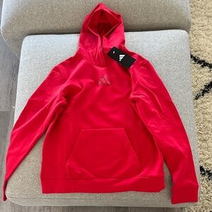 Adidas kids Vibrant Red Hoodie